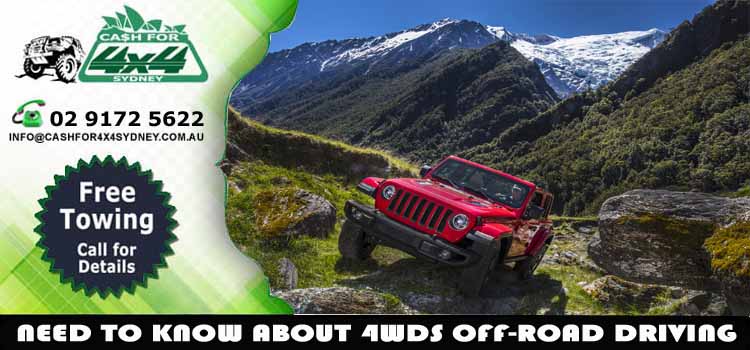 Need to Know About 4Wds Off-Road Driving