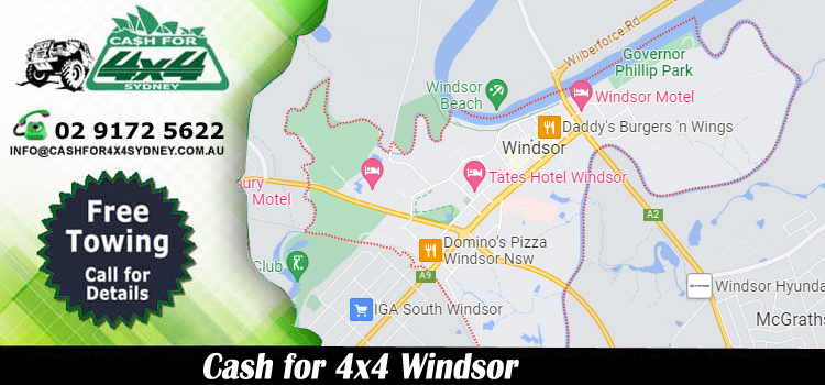 Cash for 4x4 Windsor