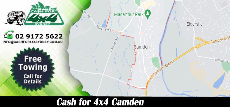 Cash for 4x4 Camden