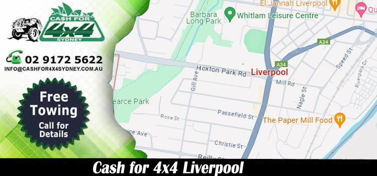 Cash for 4x4 Liverpool