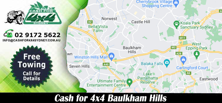 Cash for 4x4 Baulkham Hills