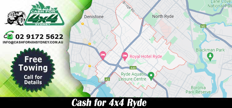 Cash for 4x4 Ryde