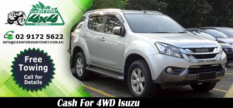 Cash For 4WD Isuzu