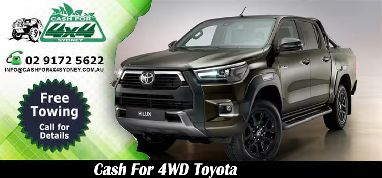 Cash For 4WD Toyota