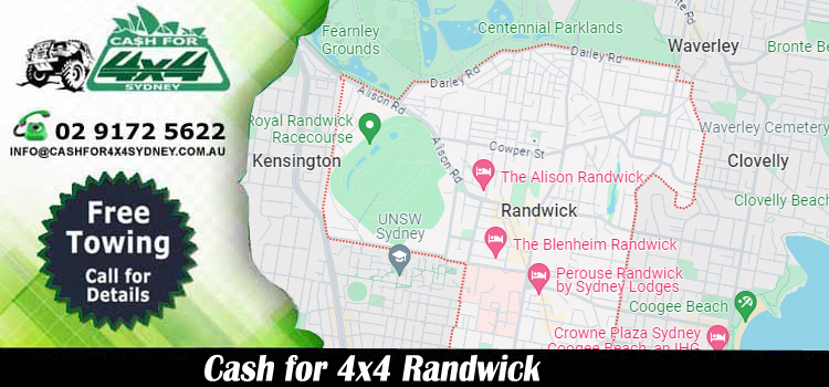 Cash for 4x4 Randwick